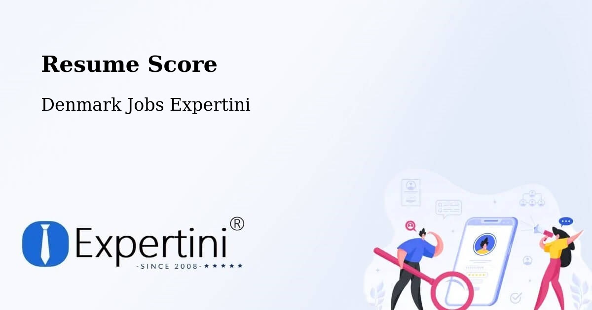 Resume Score & Job Description Match Tool – Rønne - Denmark Jobs Expertini